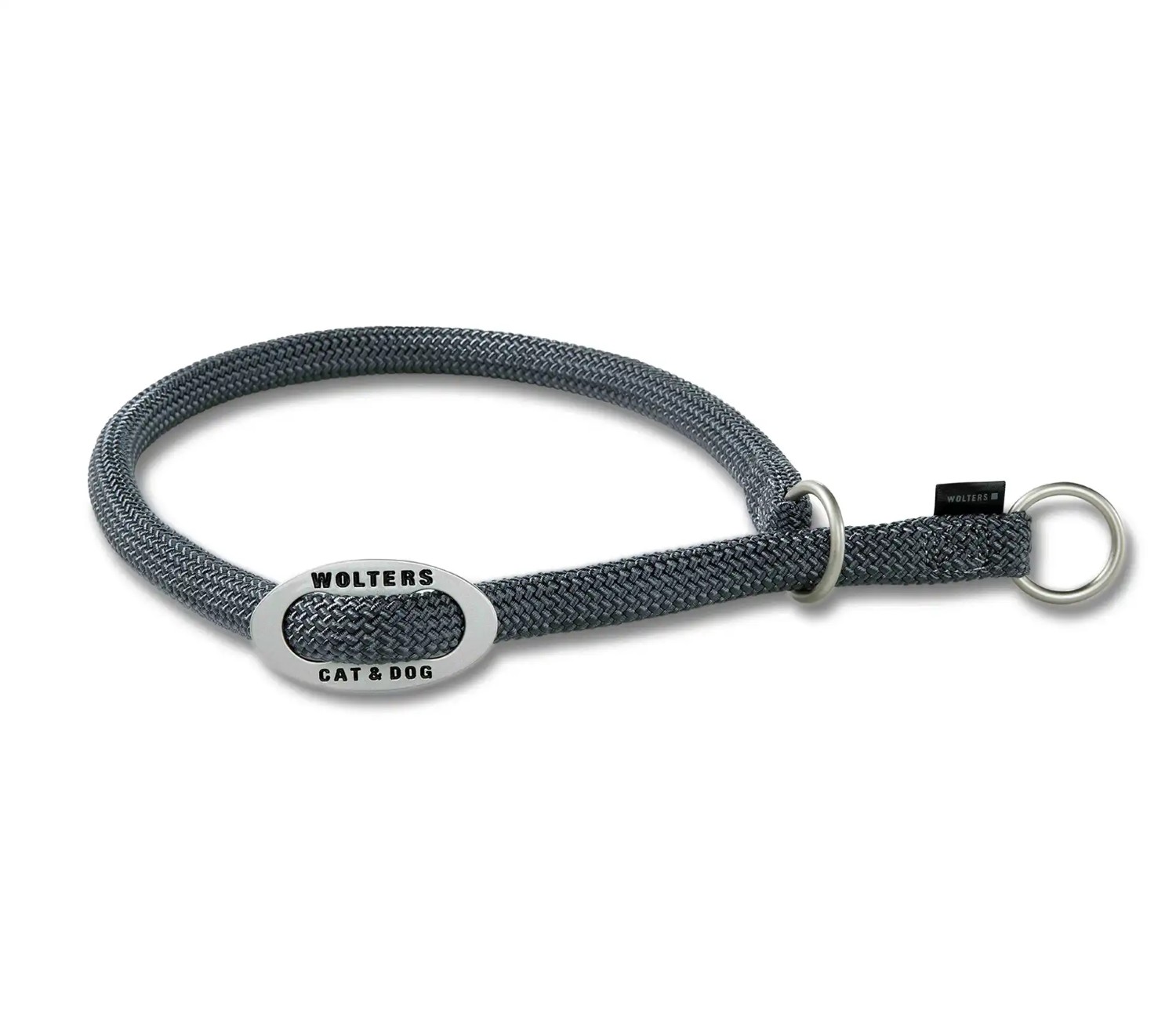 Wolters K2-Tauprogramm Schlupfhalsband Graphit | Hundehalsband mit Zugbegrenzung | Gr. 30 (30 cm x 0.9 mm)