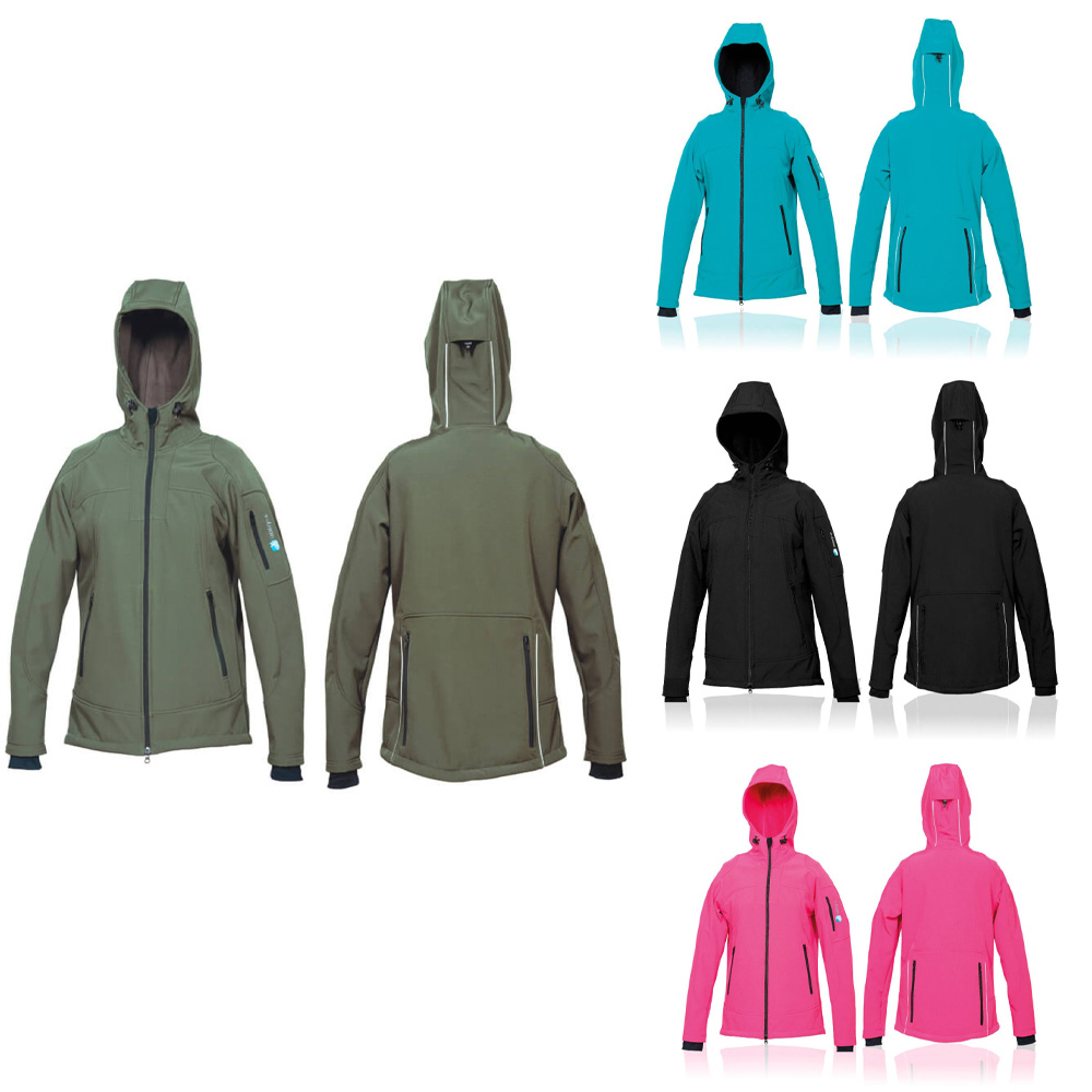 Annyx Softshelljacke für Hundehalter | Winddichte Hundesportjacke mit Leckerchentaschen