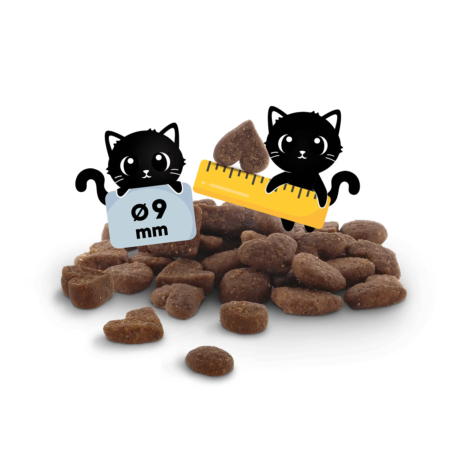 Lucky Lou® Food Code Lifestage | Premium Trockenfutter für Katzen | Kitten Geflügel & Huhn | Inhalt 340 g