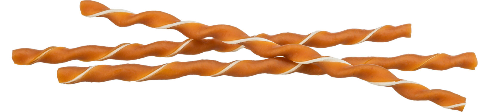 Trixie Hundesnack Twisters mit Huhn  | Kaustange Rinderhaut mit Huhn ummantelt | 34 cm - 40 g
