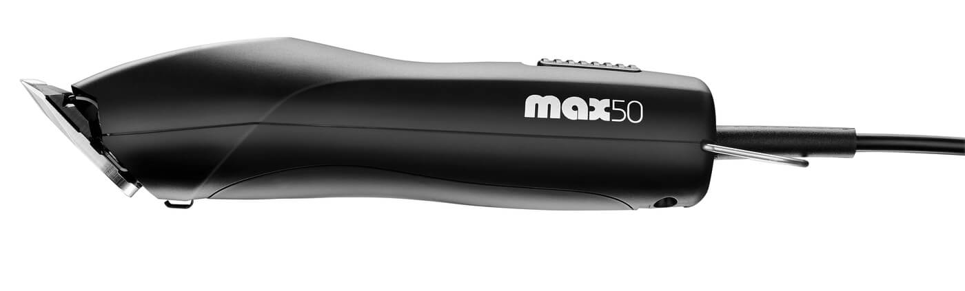 Moser Max50 Tierhaarschneidemaschine | Star Blade Wechselschneide | für die Vollschur großer Hunde und Katzen