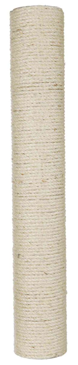 TRIXIE Ersatz-Stamm | Stamm für Kratzbäume mit Sisal Kordel ummantelt | Ø 11 cm x 70 cm | Gewinde M10