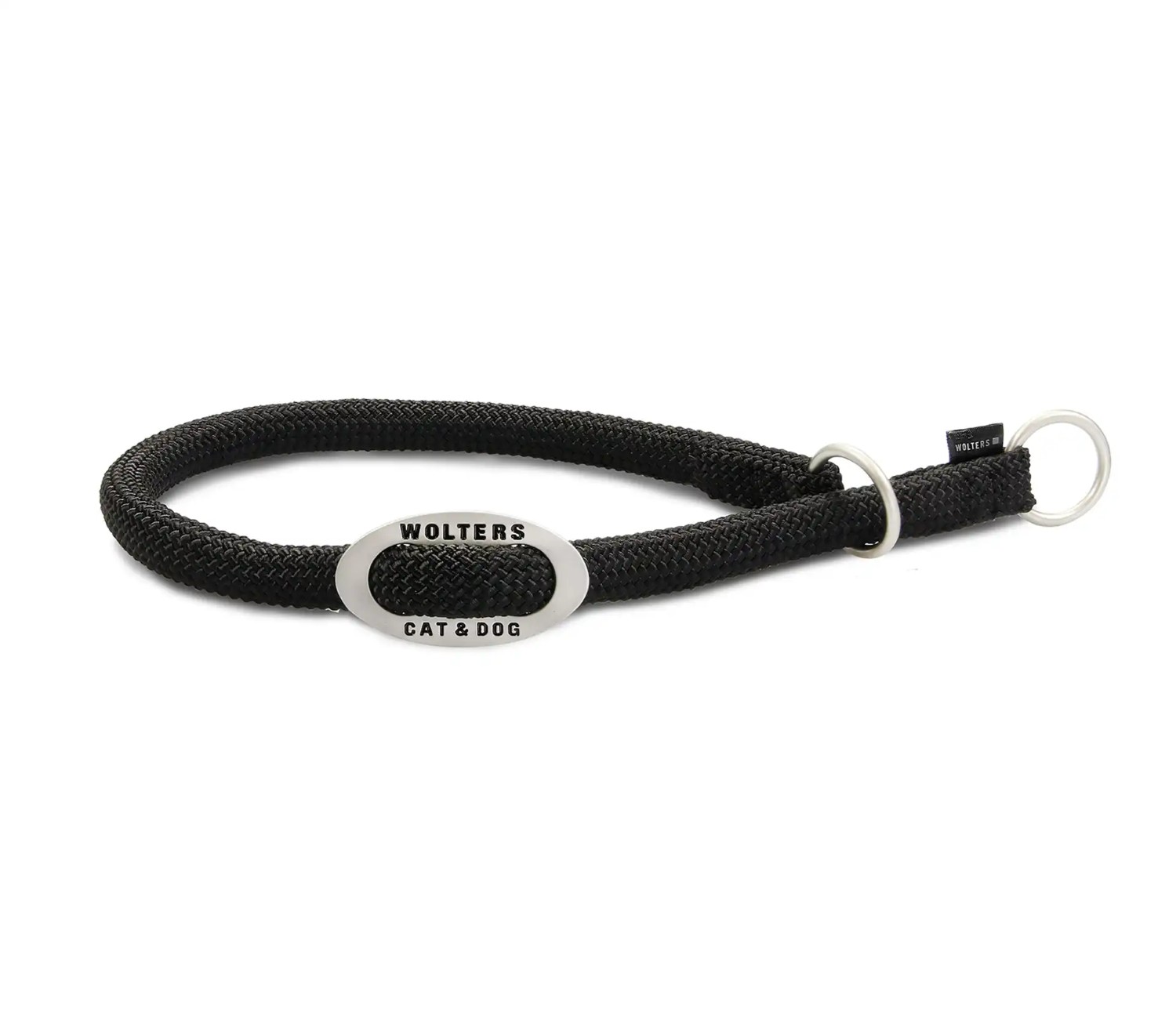 Wolters K2-Tauprogramm Schlupfhalsband Schwarz | Hundehalsband mit Zugbegrenzung | Gr. 30 (30 cm x 0.9 mm)