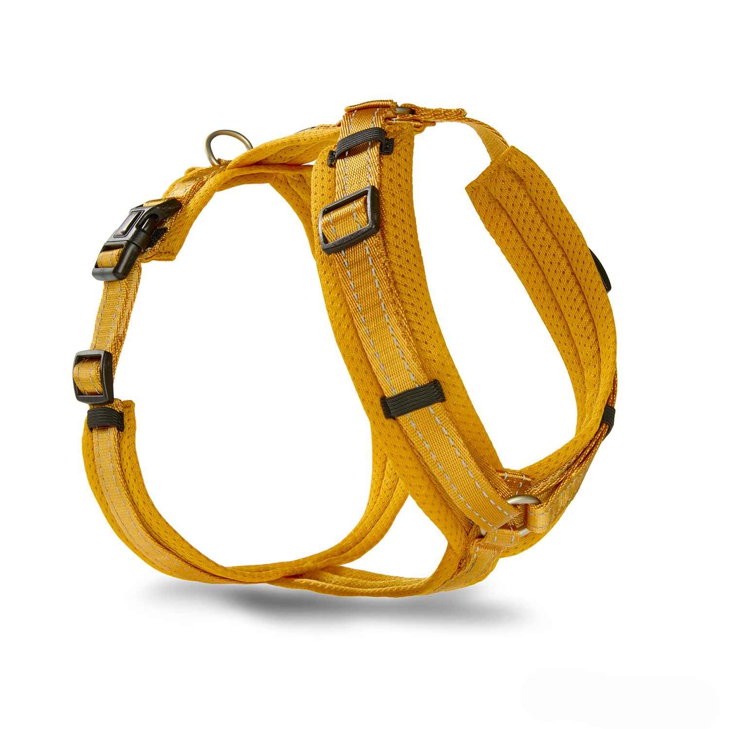 Wolters Hundegeschirr Light Mesh | Brustgeschirr mit Sicherheitsverschlüssen | Farbe Camel - Gr. XXS (30 - 40 cm)