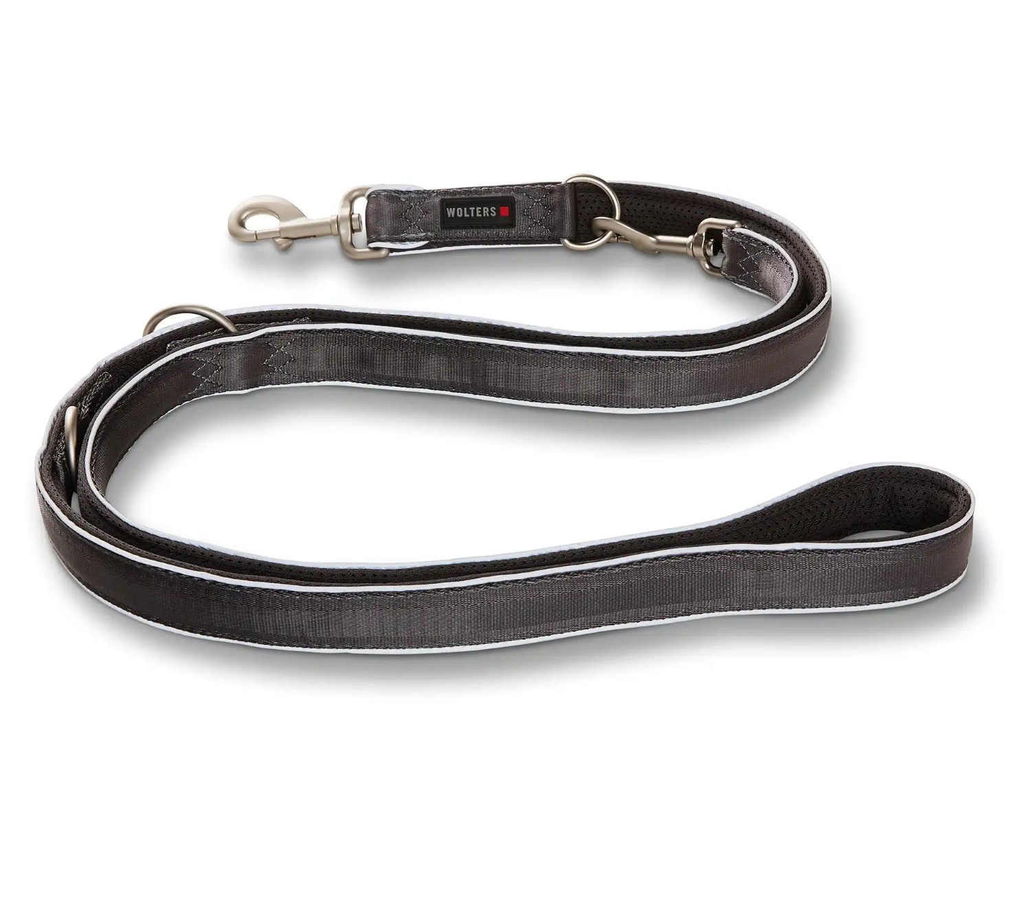Wolters Active Pro Comfort Führleine | Farbe Anthrazit | Größe XL - 200 cm x 30 mm