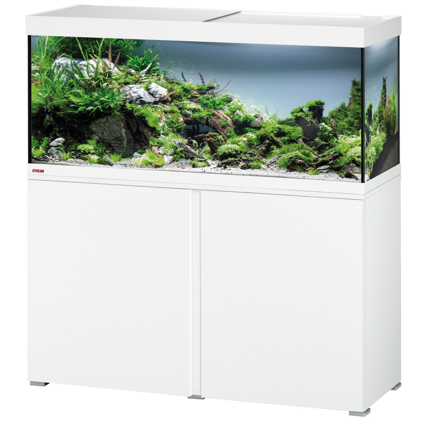 EHEIM vivalineLED 240 |EHEIM vivalineLED Aquarium-Komplettset | Dekor Weiß