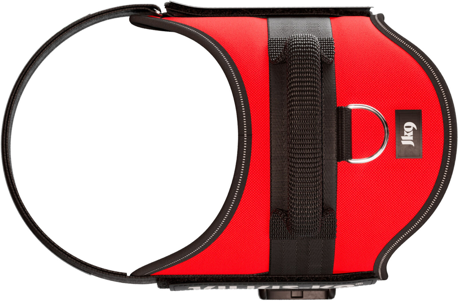 Julius-K9® Powergeschirr® | Hundegeschirr | Rot Gr. 1 / L (Brustumfang 66-85 cm)