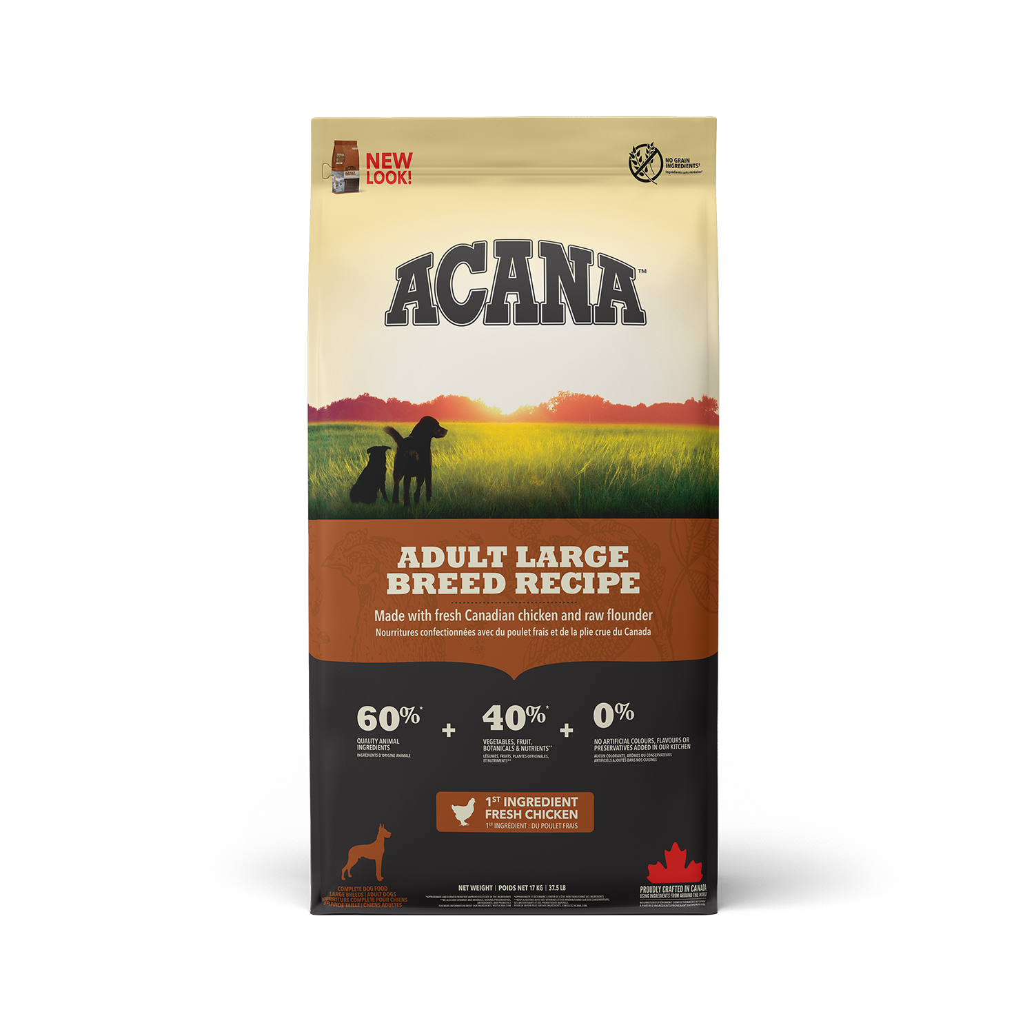 ACANA™ Adult Dog Large Breed | Alleinfuttermittel für ausgewachsene Hunde | 17 kg